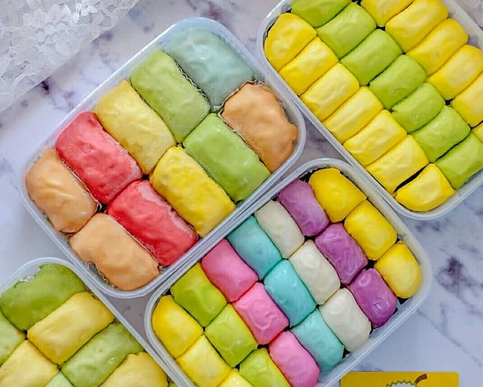 Cara Membuat Pancake Durian Warna Warni Yang Lembut Dan Enak