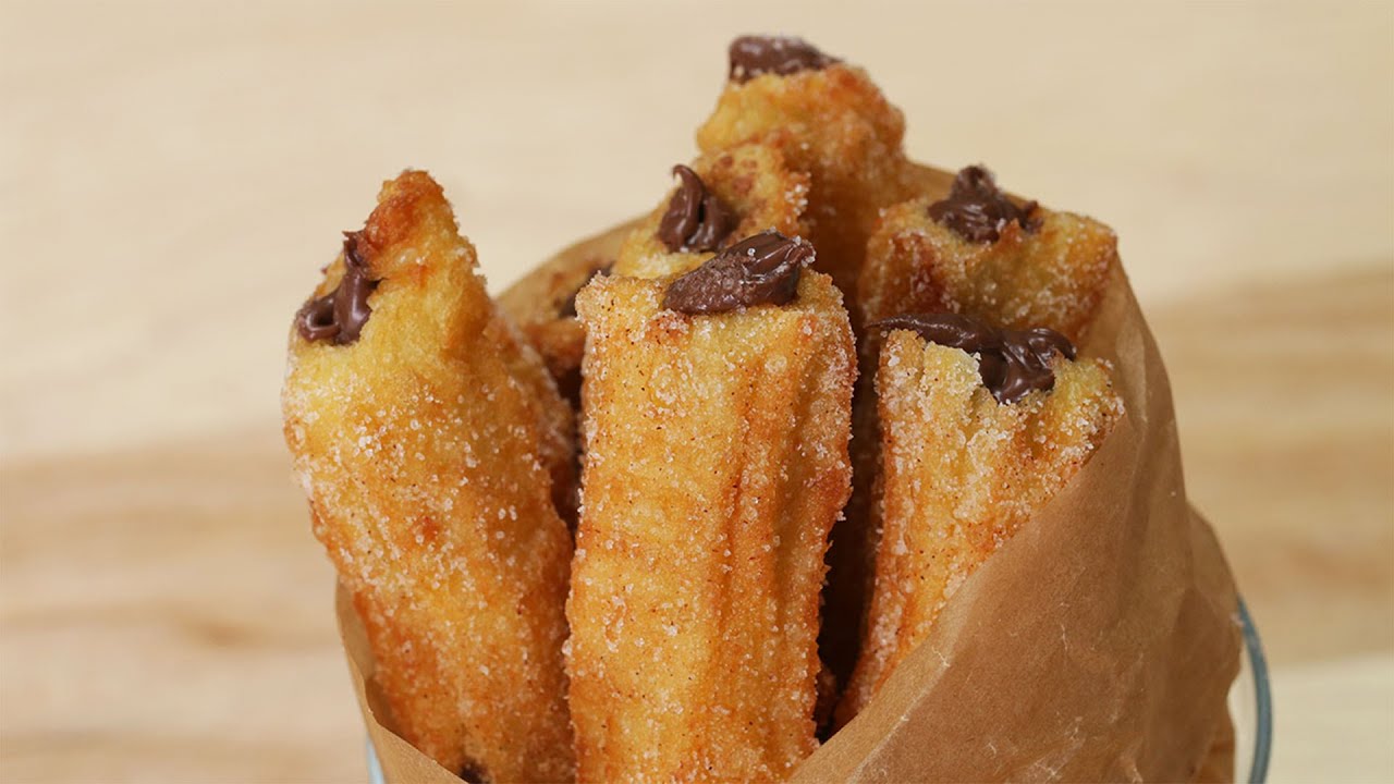 Churros isi coklat