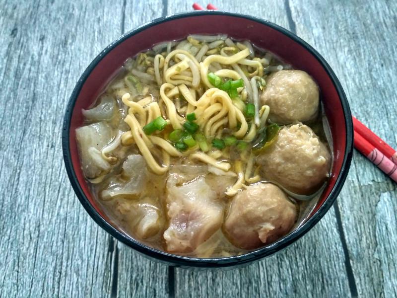 cara membuat mie kocok bakso