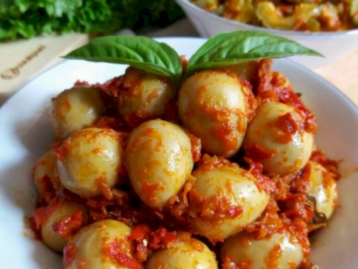 Cara Memasak Telur Puyuh Balado
