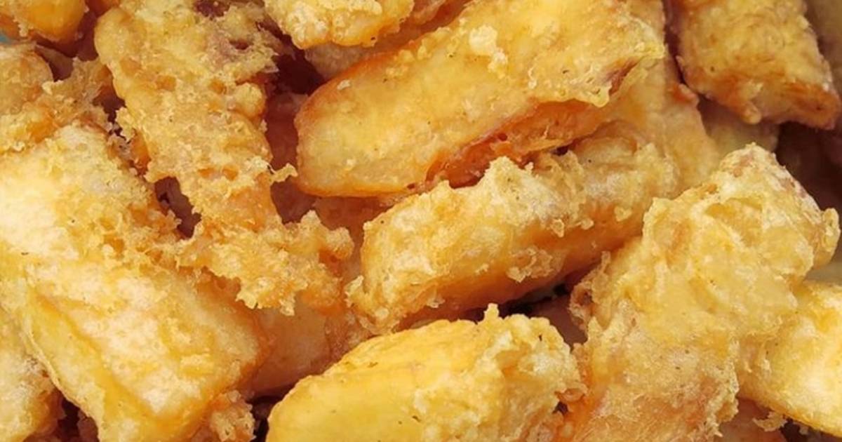 cara membuat singkong goreng renyah dan merekah
