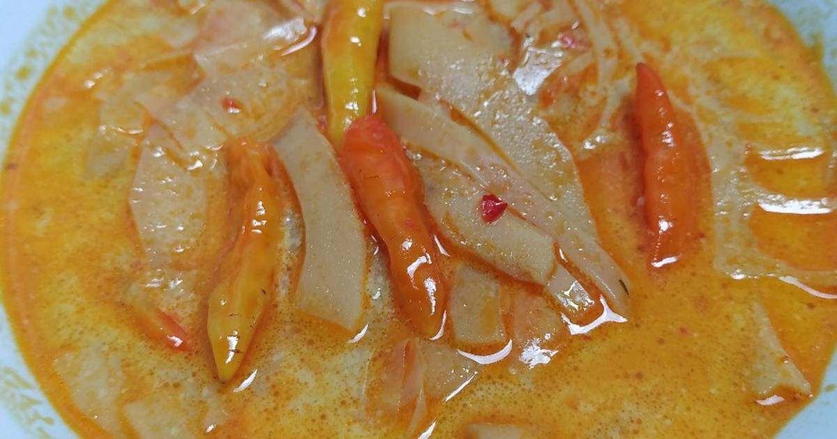 Resep Sayur Rebung Santan