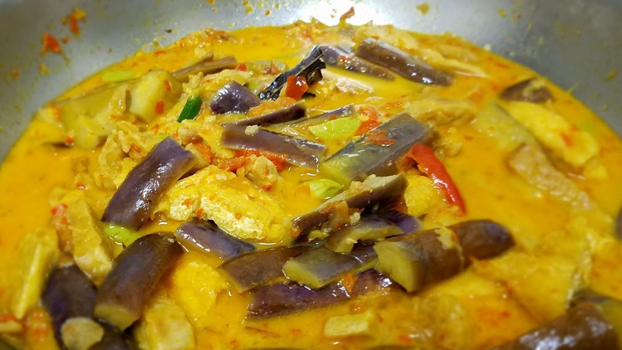 Resep Sayur Terong Santan Jawa