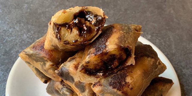 usaha pisang coklat