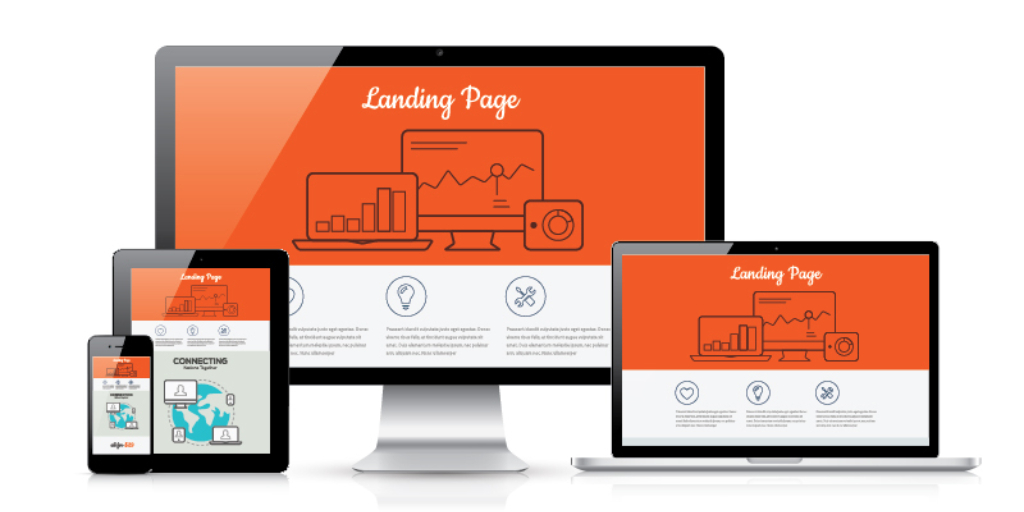 Landing page responsif