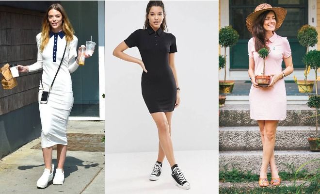 model kaos polo