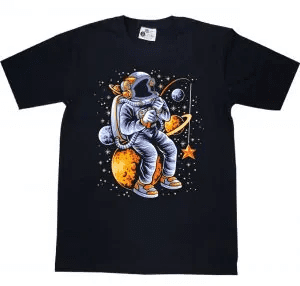 Sablon kaos dengan gambar
