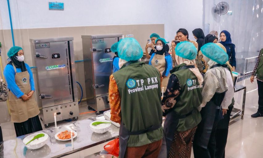 Cara menggunakan alat dapur MBG
