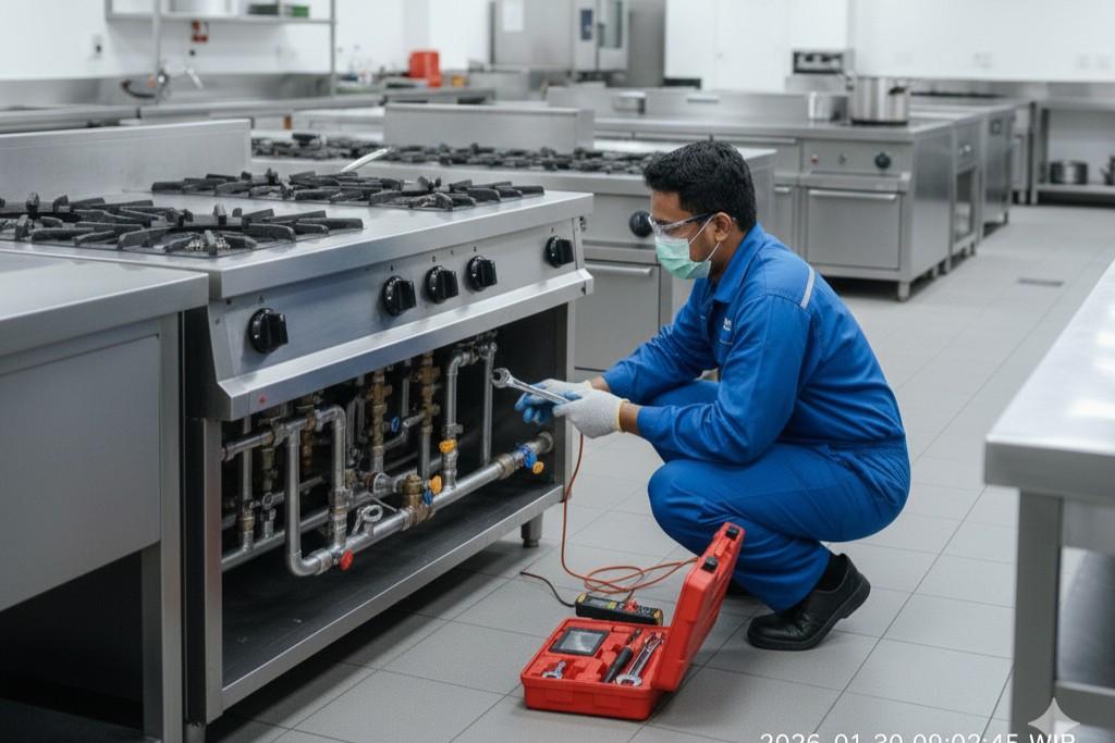 sistem manifold gas restoran