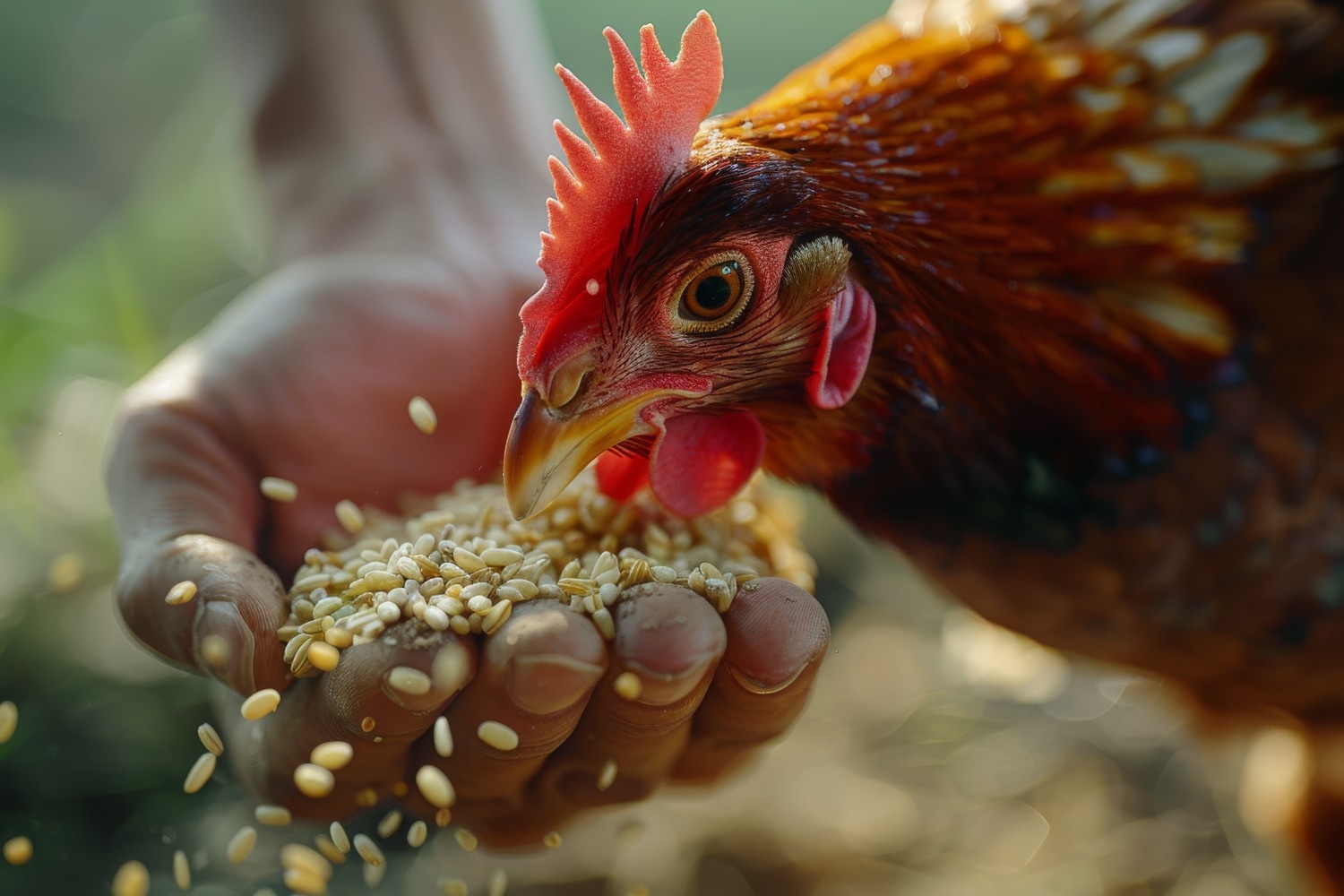 cara mencetak pakan ayam
