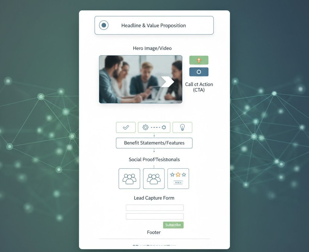 elemen penting landing page bisnis