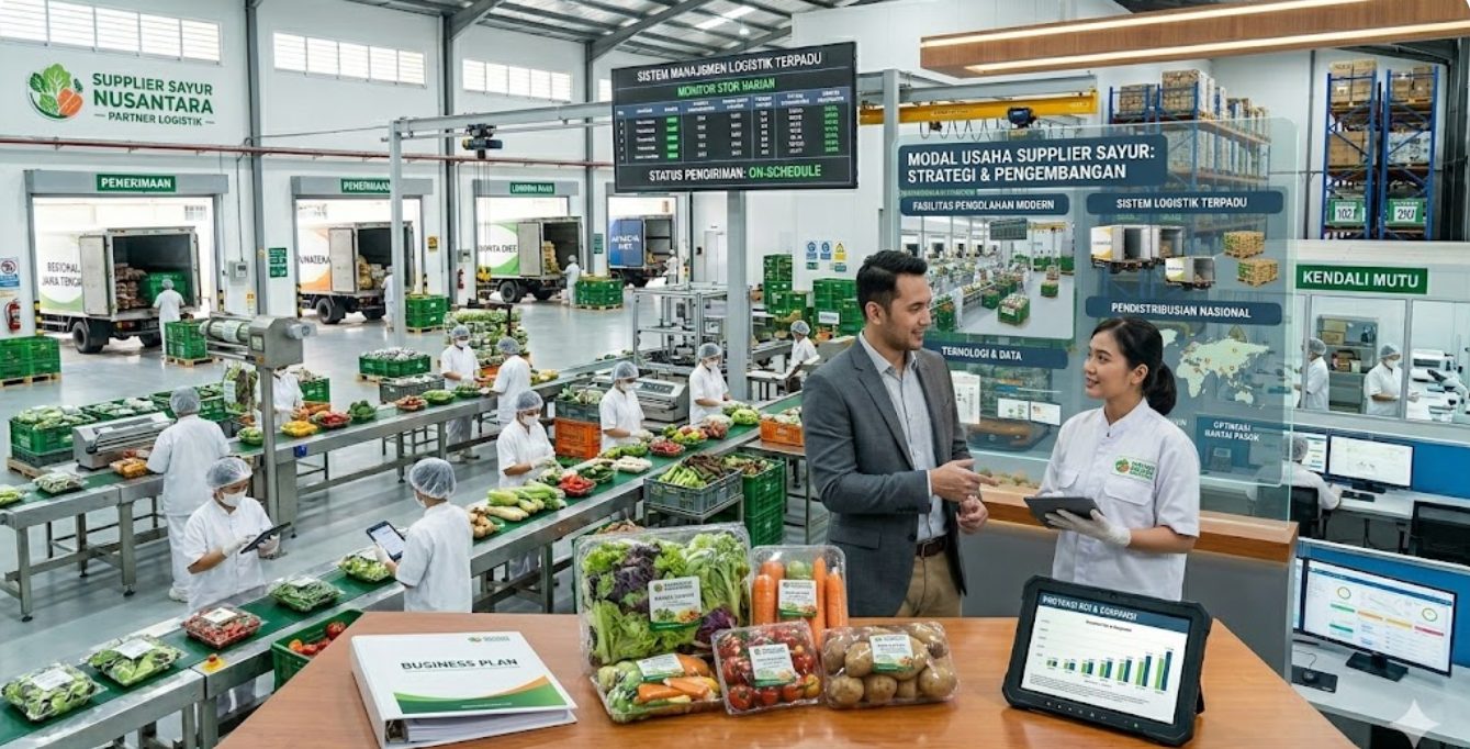 Modal Usaha Supplier Sayur