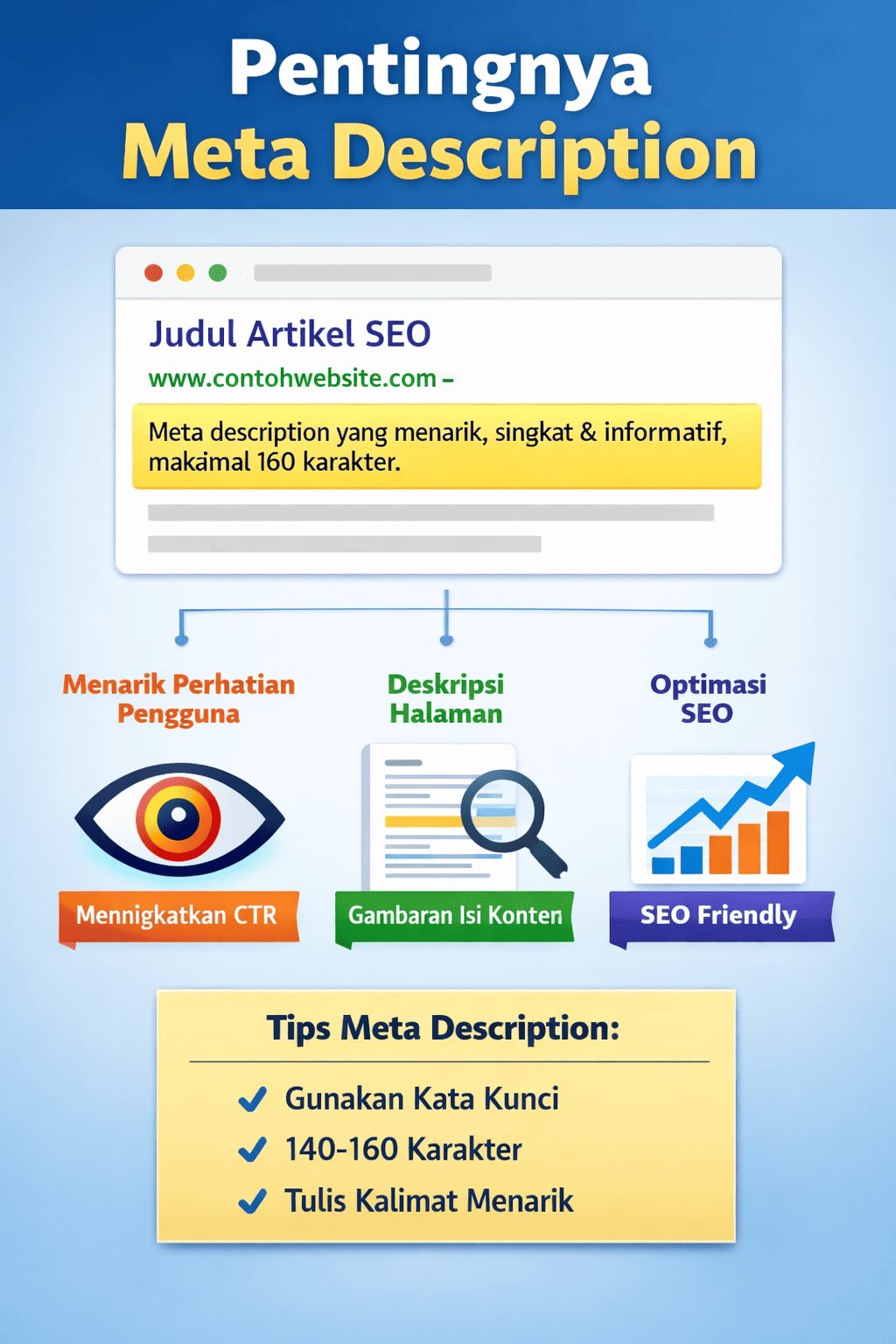 Pelajari standar artikel SEO untuk meningkatkan kualitas konten, struktur penulisan, dan peringkat website di mesin pencari Google.