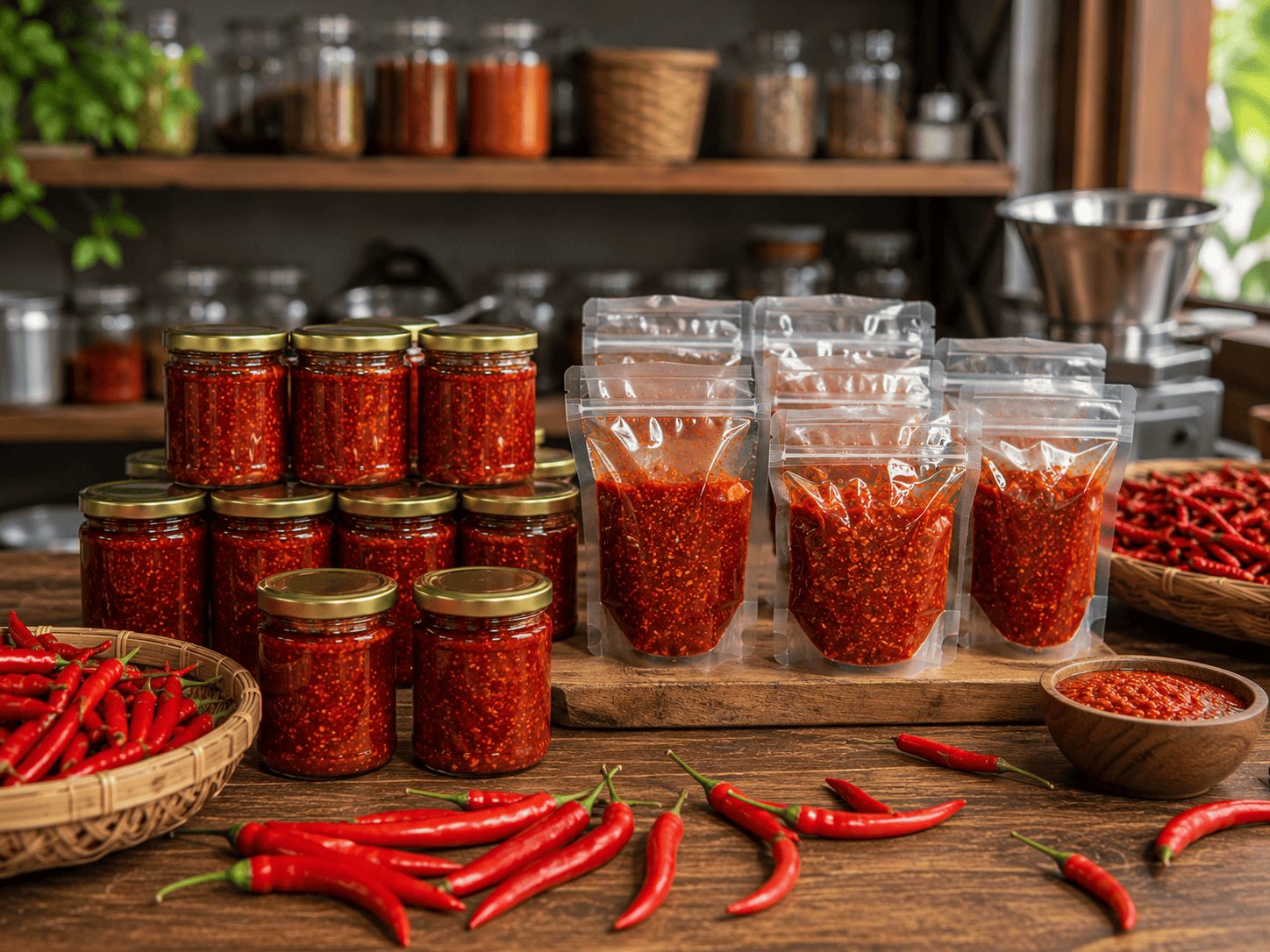 sambal kemasan tahan lama