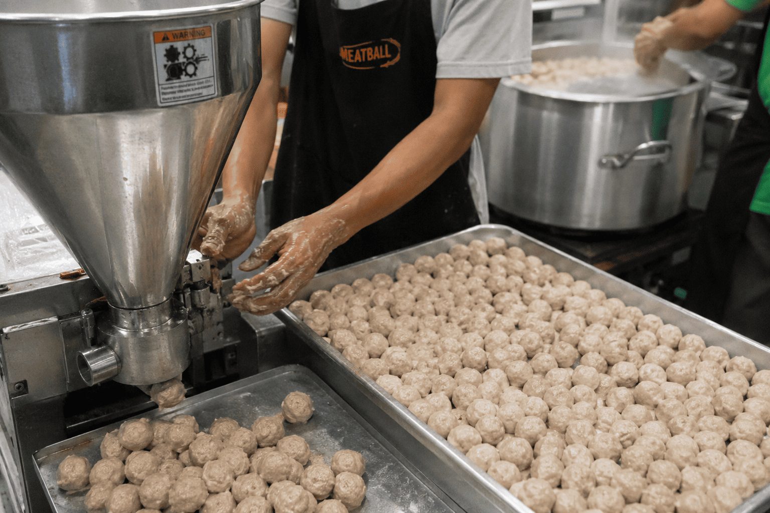 cara mempercepat produksi bakso