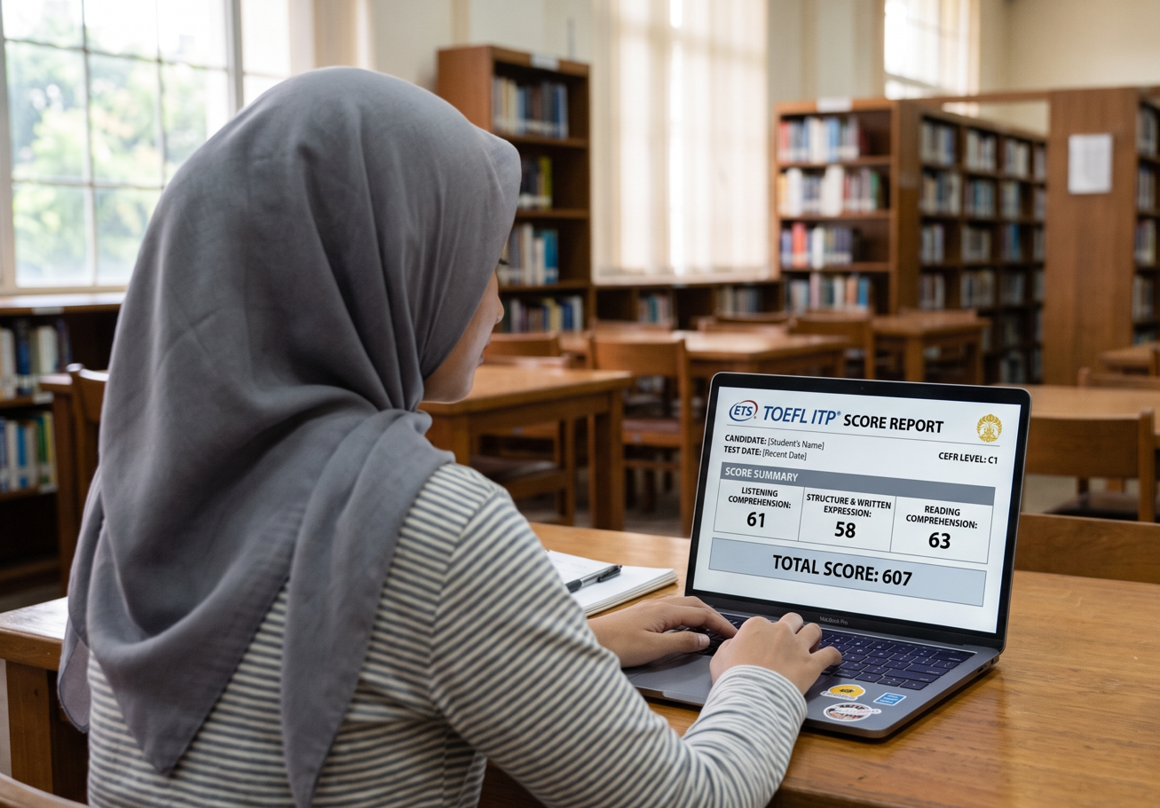 ketentuan perangkat toefl itp