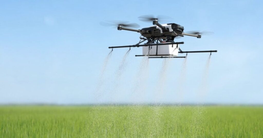 kelebihan drone sprayer untuk petani