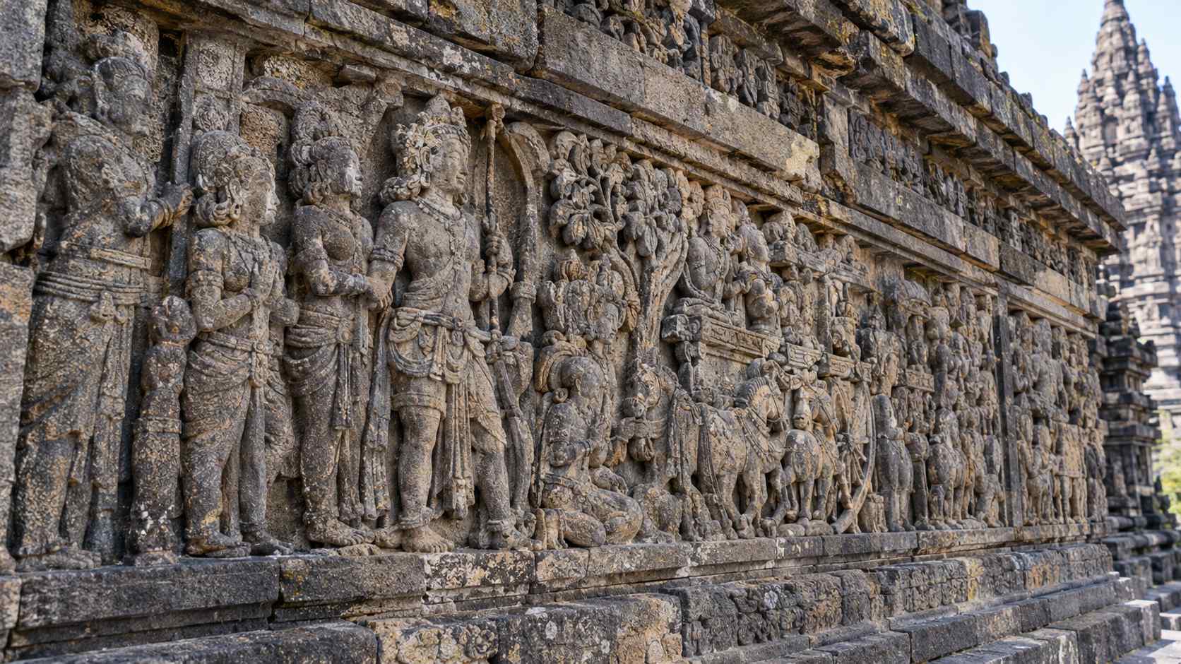 prambanan temple reliefs